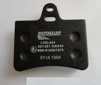 Bremsbelagsatz, Scheibenbremse Hinterachse MOTAQUIP LVXL994 Bild Bremsbelagsatz, Scheibenbremse Hinterachse MOTAQUIP LVXL994