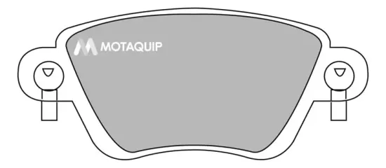 Bremsbelagsatz, Scheibenbremse Hinterachse MOTAQUIP LVXL997 Bild Bremsbelagsatz, Scheibenbremse Hinterachse MOTAQUIP LVXL997