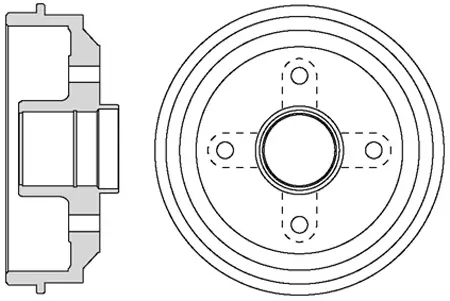 Bremstrommel Hinterachse MOTAQUIP VBD661 Bild Bremstrommel Hinterachse MOTAQUIP VBD661