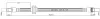 Bremsschlauch Vorderachse links Vorderachse rechts MOTAQUIP VBH1153