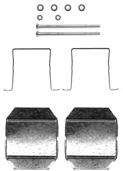 Zubehörsatz, Scheibenbremsbelag Hinterachse MOTAQUIP VMK879