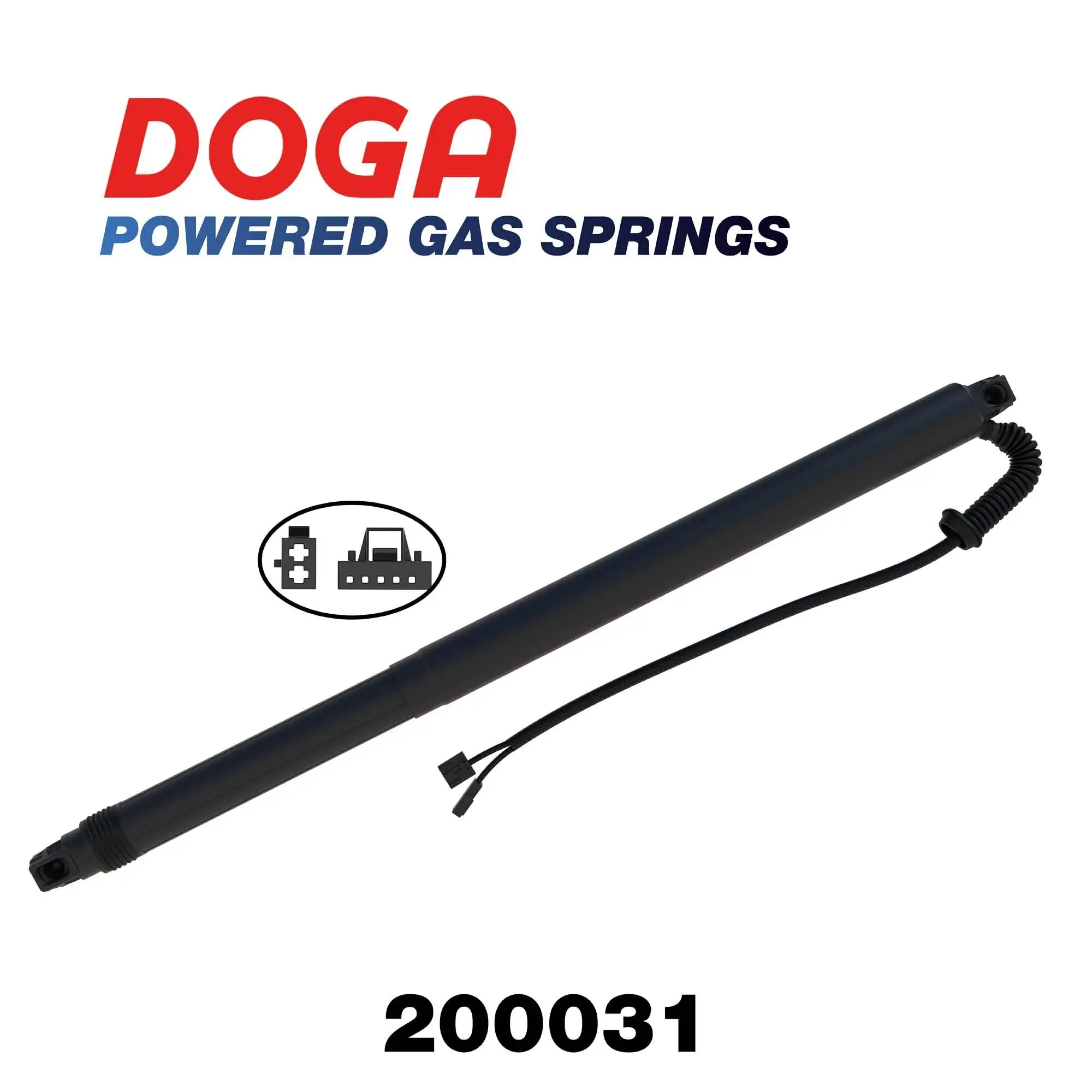 Elektromotor, Heckklappe links DOGA 200031