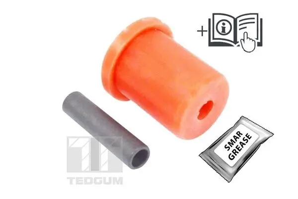 Lagerung, Lenker beidseitig innen außen Hinterachse TEDGUM TED38024