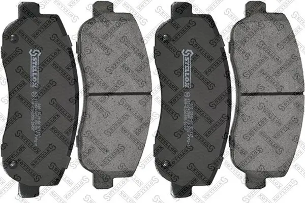 Bremsbelagsatz, Scheibenbremse Vorderachse STELLOX 000 004B-SX