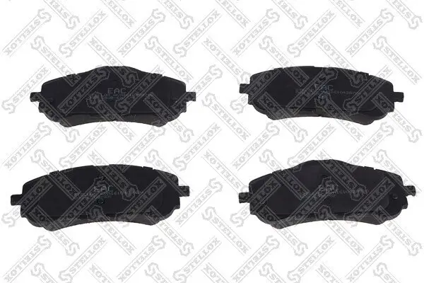 Bremsbelagsatz, Scheibenbremse Vorderachse STELLOX 000 680B-SX