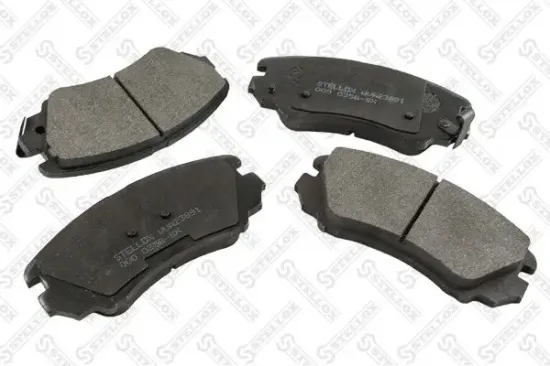 Bremsbelagsatz, Scheibenbremse Vorderachse STELLOX 000 035B-SX Bild Bremsbelagsatz, Scheibenbremse Vorderachse STELLOX 000 035B-SX