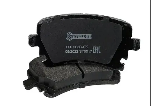Bremsbelagsatz, Scheibenbremse Hinterachse STELLOX 000 083B-SX Bild Bremsbelagsatz, Scheibenbremse Hinterachse STELLOX 000 083B-SX