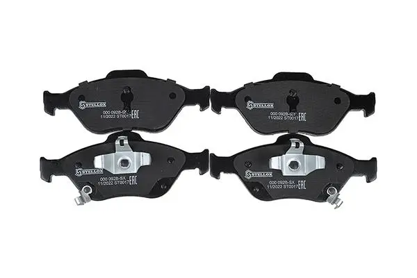 Bremsbelagsatz, Scheibenbremse Vorderachse STELLOX 000 092B-SX