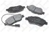 Bremsbelagsatz, Scheibenbremse Vorderachse STELLOX 000 243B-SX