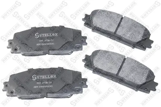 Bremsbelagsatz, Scheibenbremse Vorderachse STELLOX 000 273B-SX Bild Bremsbelagsatz, Scheibenbremse Vorderachse STELLOX 000 273B-SX
