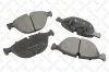 Bremsbelagsatz, Scheibenbremse Vorderachse STELLOX 000 296B-SX