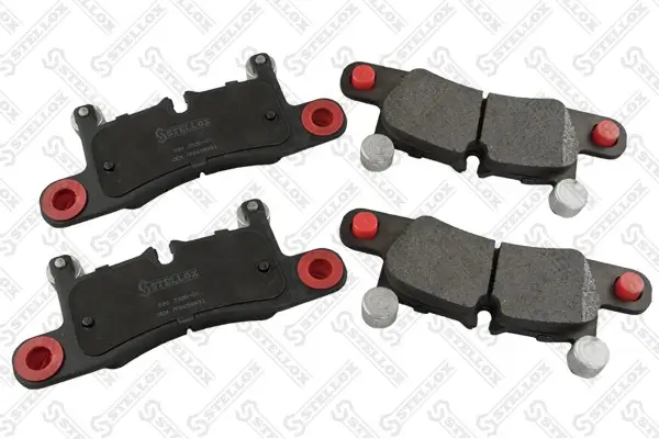 Bremsbelagsatz, Scheibenbremse Hinterachse STELLOX 000 332B-SX