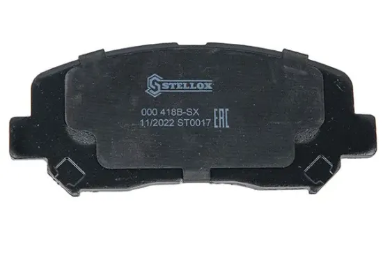 Bremsbelagsatz, Scheibenbremse Vorderachse STELLOX 000 418B-SX Bild Bremsbelagsatz, Scheibenbremse Vorderachse STELLOX 000 418B-SX