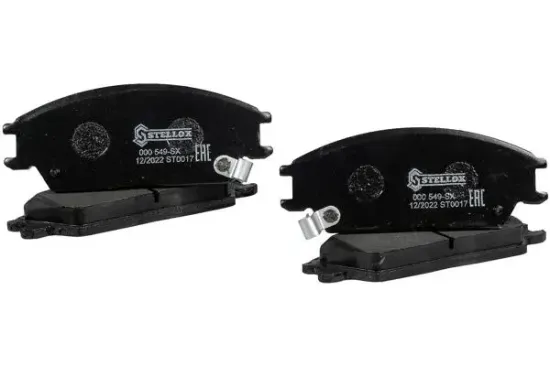 Bremsbelagsatz, Scheibenbremse Vorderachse STELLOX 000 549-SX Bild Bremsbelagsatz, Scheibenbremse Vorderachse STELLOX 000 549-SX