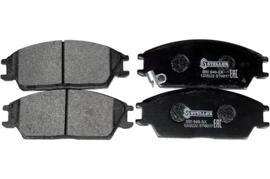 Bremsbelagsatz, Scheibenbremse Vorderachse STELLOX 000 549-SX Bild Bremsbelagsatz, Scheibenbremse Vorderachse STELLOX 000 549-SX