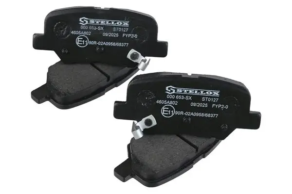 Bremsbelagsatz, Scheibenbremse Hinterachse STELLOX 000 653-SX