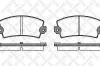 Bremsbelagsatz, Scheibenbremse Hinterachse STELLOX 032 036-SX
