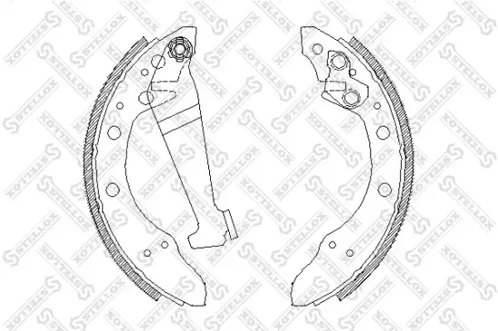 Bremsbackensatz Hinterachse STELLOX 057 100-SX Bild Bremsbackensatz Hinterachse STELLOX 057 100-SX