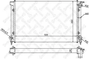 Kühler, Motorkühlung STELLOX 10-25000-SX