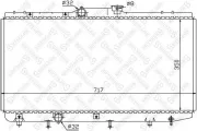 Kühler, Motorkühlung STELLOX 10-25156-SX