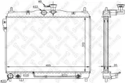 Kühler, Motorkühlung STELLOX 10-25303-SX