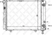 Kühler, Motorkühlung STELLOX 10-25893-SX