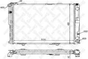 Kühler, Motorkühlung STELLOX 10-25904-SX