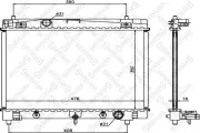 Kühler, Motorkühlung STELLOX 10-26350-SX