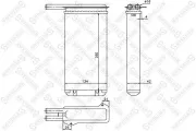 Wärmetauscher, Innenraumheizung STELLOX 10-35022-SX