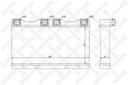 Wärmetauscher, Innenraumheizung STELLOX 10-35068-SX