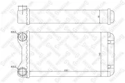 Wärmetauscher, Innenraumheizung STELLOX 10-35102-SX