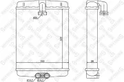 Wärmetauscher, Innenraumheizung STELLOX 10-35120-SX