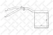 Wärmetauscher, Innenraumheizung STELLOX 10-35137-SX
