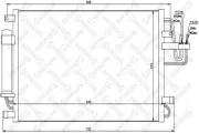 Kondensator, Klimaanlage STELLOX 10-45108-SX