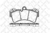 Bremsbelagsatz, Scheibenbremse Vorderachse STELLOX 1006 000B-SX