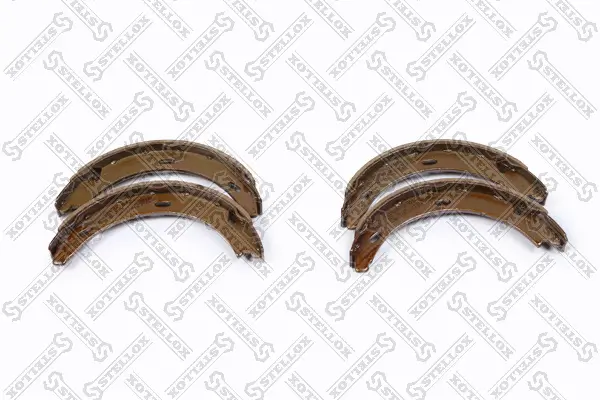Bremsbackensatz Hinterachse STELLOX 104 101-SX