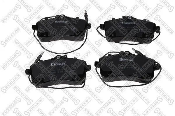 Bremsbelagsatz, Scheibenbremse Vorderachse STELLOX 1113 004B-SX