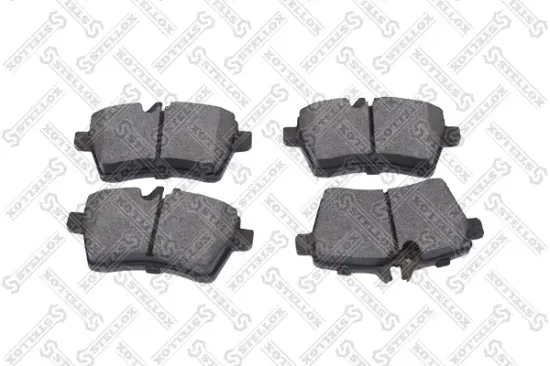 Bremsbelagsatz, Scheibenbremse Vorderachse STELLOX 1155 000B-SX Bild Bremsbelagsatz, Scheibenbremse Vorderachse STELLOX 1155 000B-SX