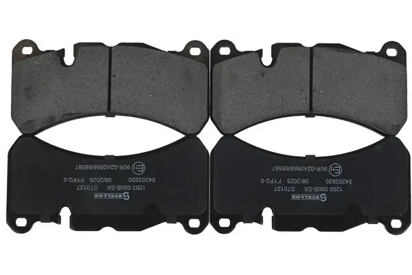 Bremsbelagsatz, Scheibenbremse Vorderachse STELLOX 1203 000B-SX