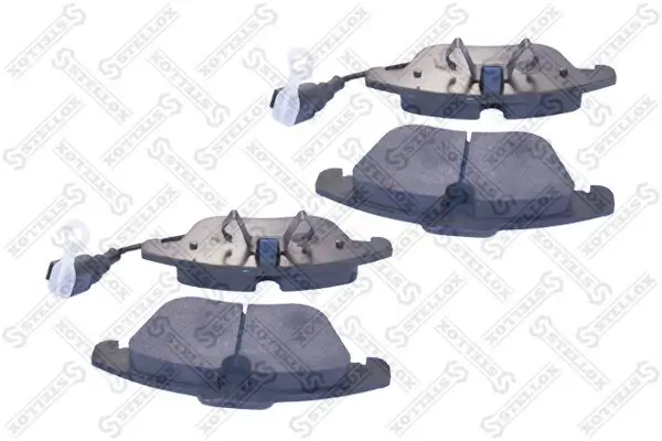 Bremsbelagsatz, Scheibenbremse Vorderachse STELLOX 1230 021-SX