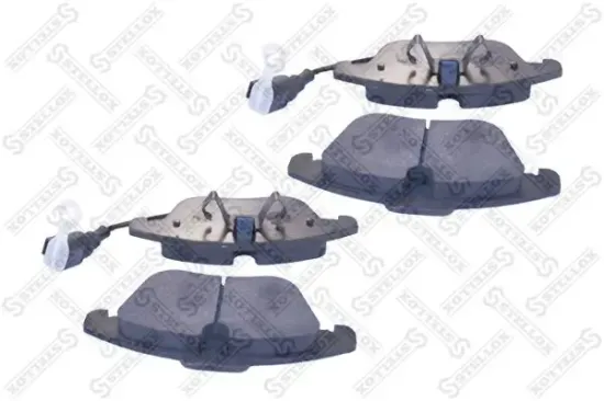 Bremsbelagsatz, Scheibenbremse Vorderachse STELLOX 1230 021-SX Bild Bremsbelagsatz, Scheibenbremse Vorderachse STELLOX 1230 021-SX