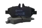 Bremsbelagsatz, Scheibenbremse Hinterachse STELLOX 1257 000B-SX