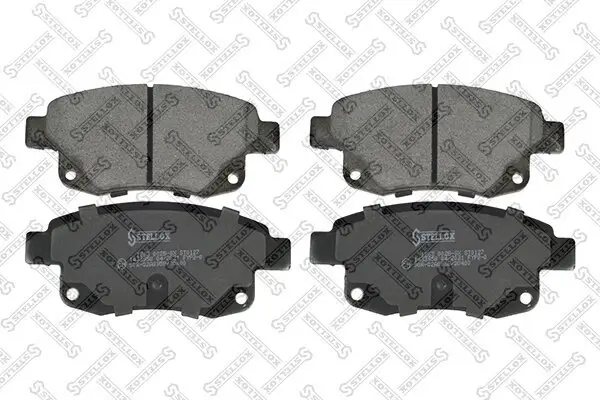 Bremsbelagsatz, Scheibenbremse Hinterachse STELLOX 1263 002B-SX