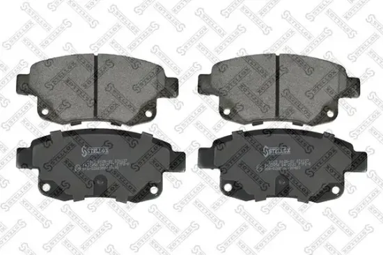 Bremsbelagsatz, Scheibenbremse Hinterachse STELLOX 1263 002B-SX Bild Bremsbelagsatz, Scheibenbremse Hinterachse STELLOX 1263 002B-SX