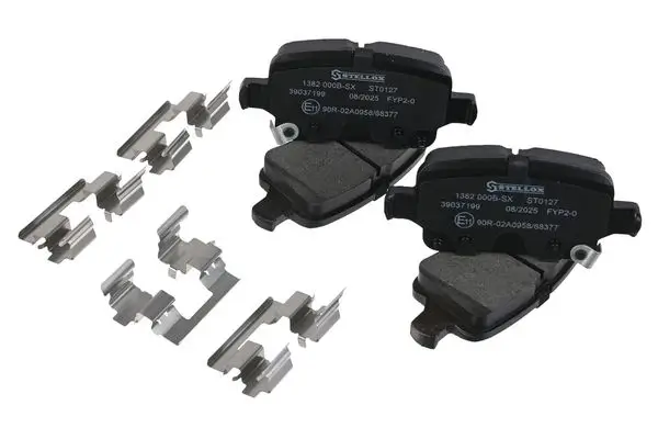 Bremsbelagsatz, Scheibenbremse Hinterachse STELLOX 1382 000B-SX