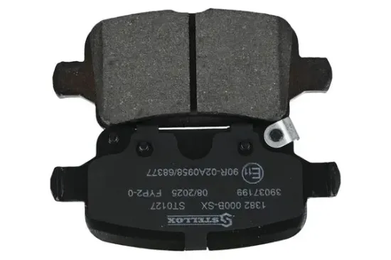 Bremsbelagsatz, Scheibenbremse Hinterachse STELLOX 1382 000B-SX Bild Bremsbelagsatz, Scheibenbremse Hinterachse STELLOX 1382 000B-SX