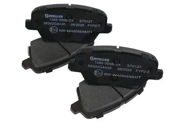 Bremsbelagsatz, Scheibenbremse Hinterachse STELLOX 1395 000B-SX