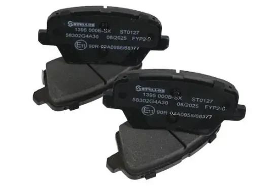 Bremsbelagsatz, Scheibenbremse Hinterachse STELLOX 1395 000B-SX Bild Bremsbelagsatz, Scheibenbremse Hinterachse STELLOX 1395 000B-SX