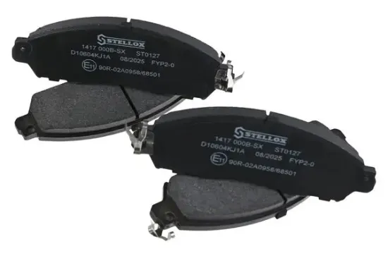 Bremsbelagsatz, Scheibenbremse Vorderachse STELLOX 1417 000B-SX Bild Bremsbelagsatz, Scheibenbremse Vorderachse STELLOX 1417 000B-SX