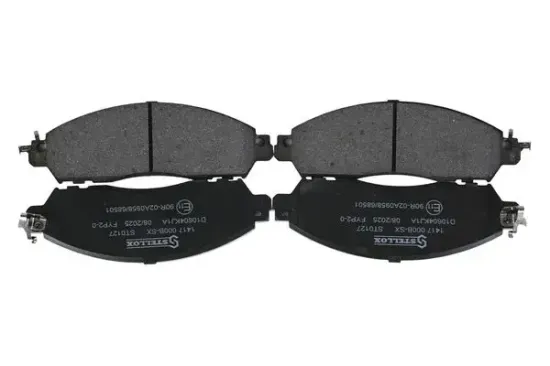 Bremsbelagsatz, Scheibenbremse Vorderachse STELLOX 1417 000B-SX Bild Bremsbelagsatz, Scheibenbremse Vorderachse STELLOX 1417 000B-SX